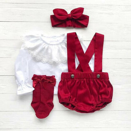 Newborn Baby Girl Kid Outfits Clothes