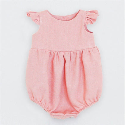 Summer Baby Girl Romper Ruffles Princess Baby Clothing